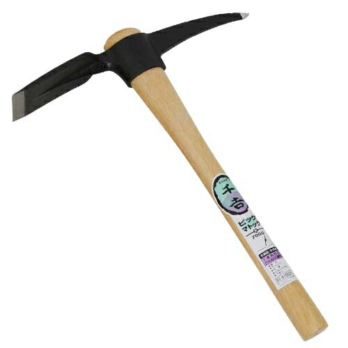 【ポイント10倍】 千吉 ピックマトック 大 700G 【FJtools 千吉 ピックマトック 大 700G 園芸道具 移植コテ 片手鍬 4977292610032 】【おしゃれ おすすめ】[CB99]