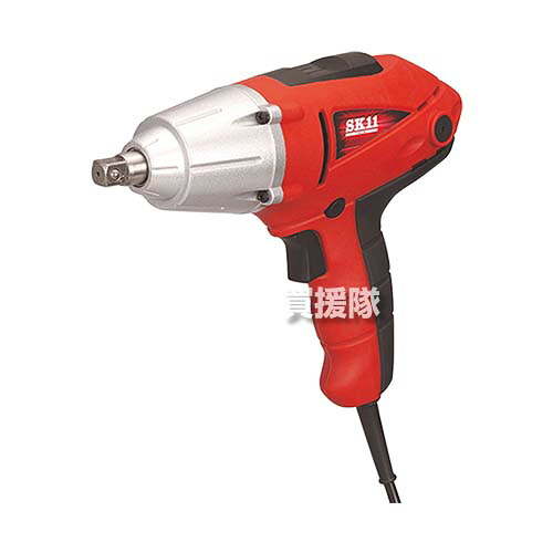 ★最大1500円OFFクーポン★7/24まで★SK11 コード式 インパクトレンチ SIW-320AC 【ポイント10倍】 【連続作業 ボルト ナット ゆるめ作業 軽自動車 普通乗用車 ホイルナット ハイパワー 耐久 締付トルク タイヤ交換 回転数 無段階 トリガー 引き加減 工具 電動工具 DIY ツー｜買援隊