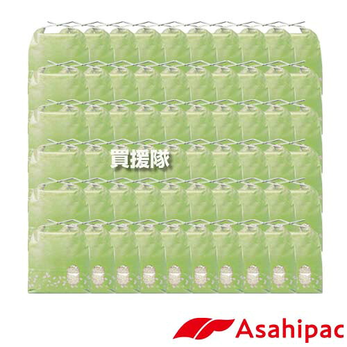 ★最大1200円OFFクーポン★アサヒパック 米袋 1kg用 60枚 (窓付) パステルカラーわかくさ 593 ASHP-420039-60S 【保湿タイプ 紐付き 米袋 紙袋 クラフト 紙 窓付き 玄米 新米 精米 保管 保存 贈答用 贈り物 プレゼント おすそ分け プチギフト 包装材】【おしゃれ おすすめ】[