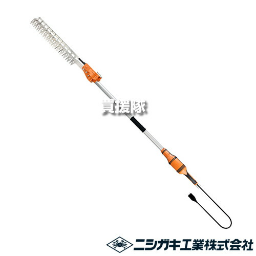 ★最大1200円OFFクーポン★ニシガキ 電源式 太丸バリカン 1.6M N-961 【100V 家庭電源 プロ仕様 ハサミ式 ヘッジトリマ 垣根 生垣 切 バリカン 生垣バリカン 庭 庭木 せん定 剪定 刈り込み 工具 錆び強い刃 メッキ仕上げ】【おしゃれ おすすめ】[CB99]