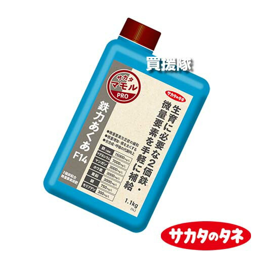 ★P5倍★最大1500円OFFクーポン★サカタのタネ 鉄力あくあF14 1L×12本セット 微量要素 液肥 【速効 2価鉄 二価鉄 鉄 微量要素 手軽に補給 植物 育成 液肥 マグネシウム 乾燥 過湿 低日照 夏 根量増加 根を太くする 光合成 呼吸 代謝向上 原液 希釈】【おしゃれ おすすめ】[