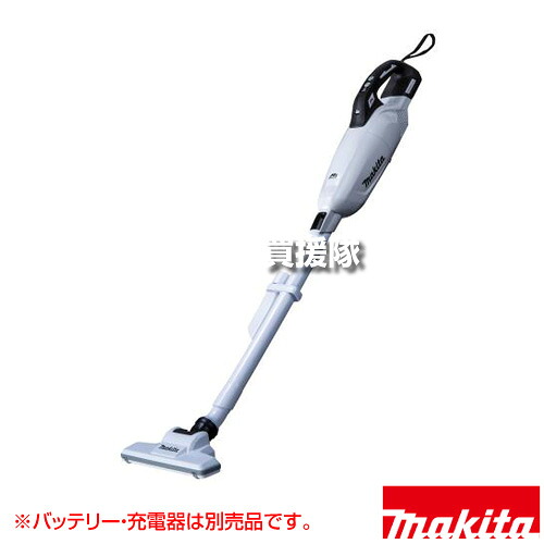 ★ポイント5倍★マキタ 18V 充電式クリーナ 白 [本体のみ/バッテリー・充電器別売] CL284FDZW 【カプセル式 ワンタッチスイッチ パワフル 低騒音 手軽 ゴミ捨て ハイパワーブラシレスモータ カーペット LEDライト付 狭いすき間 充電式】【おしゃれ おすすめ】[CB99]