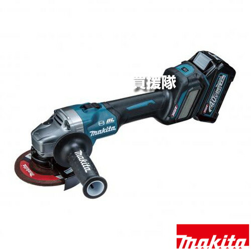 ★最大1200円OFFクーポン★マキタ 40Vmax 充電式ディスクグラインダ GA018GRMX 【40Vmaxバッテリ リチウムイオン スライドスイッチ 無線連動対応 ダイヤル変速 AC機を超える切断能力 無段変速 高耐久 反動低減 再起動防止機能】【おしゃれ おすすめ】[CB99]