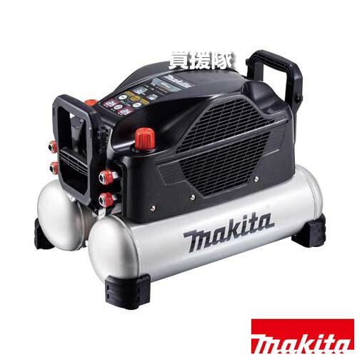 ★最大1500円OFFクーポン★7/24まで★マキタ エアコンプレッサ 16L 高圧専用 黒 AC500XGHB 【耐久性 低騒音 圧力自動調整 プロ 速打ち 2&times;4工法 在来工法 上棟 床張り 下地作業 内装作業 リフォーム 実打性 工具 電動工具 DIY ツール 工具 用品 makita 純正品】【おしゃれ お｜買援隊