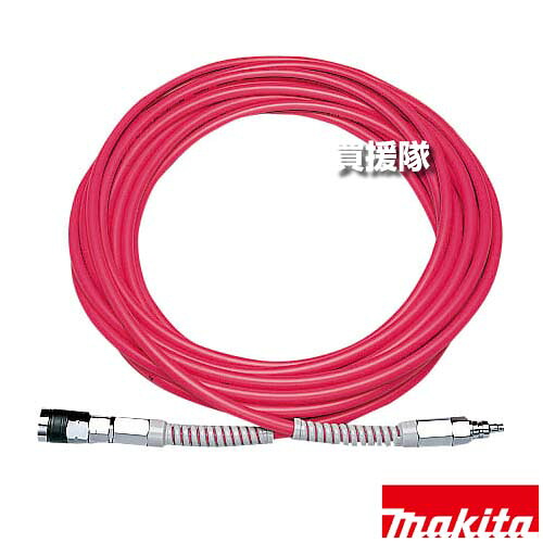 ★最大1500円OFFクーポン★7/24まで★マキタ 高圧スリックホース 高圧釘打機用 外径10×内径6mm 長さ20m A-46296 【エア工具 安全カプラ 折れ防止 プロテクタ 反動低減 ワンタッチジョイント ロータリー付 工具 用品 makita 純正品 パーツ 部品 消耗品】【おしゃれ おすすめ|買援隊