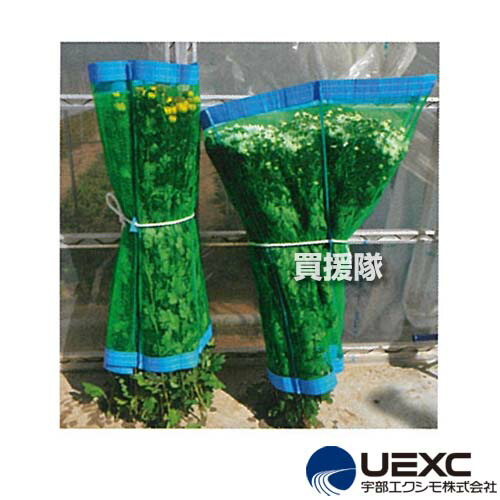 ★最大1500円OFFクーポン★7/24まで★宇部エクシモ マキマキ 花用 90&times;150cm 50枚セット 農作物集荷用資材 【日本製 花卉用 集荷用ネット 荷傷み防止 鮮度保持 立てたまま輸送 水につけられる ムレない 丈夫 ダブルラッセル網】【おしゃれ おすすめ】[CB99]｜買援隊