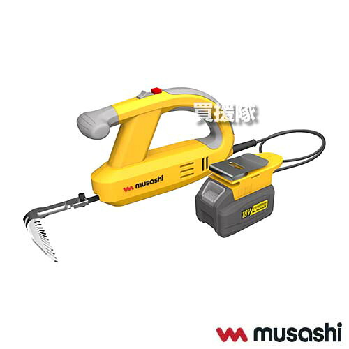 ★ポイント5倍★ムサシ 18V 充電式 除草バイブレーター バッテリー ホルダー型 WE-770 【コードレス 除草機 草むしり 雑草抜き 根こそぎ 振動 長時間 庭 花壇 家周り 駐車場 砂利 園芸 ガーデニング 腰痛対策 力がいらない 便利グッズ】【おしゃれ おすすめ】[CB99]