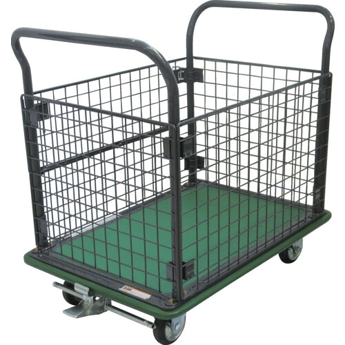 【ポイント10倍】トラスコ中山(株) TRUSCO ハイグレード運搬車 金網付 946X646 ストッパー付 307SEBN 【DIY 工具 TRUSCO トラスコ 】【おしゃれ おすすめ】[CB99]