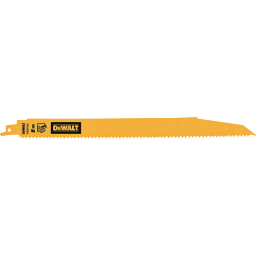 【ポイント10倍】スタンレーブラック・アンド・デッカー DEWALT レシプロソーブレード・セーバーソーブレード・レシプロソー替刃・セーバーソー替刃 セーバーソーブレード6山x300mm(5枚) DWAR106-JP 【DIY 工具 TRUSCO トラスコ 】【おしゃれ おすすめ】[CB99]