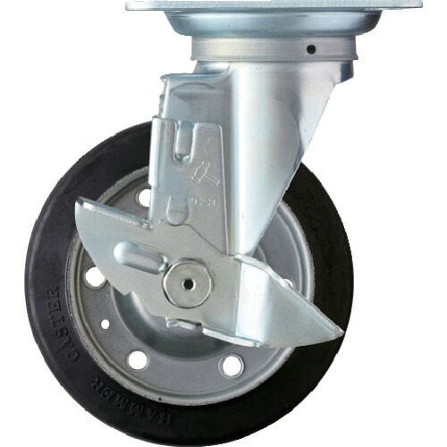 【ポイント10倍】ハンマー 旋回式ゴム車輪 150mm ストッパー付 419S-R150 【DIY 工具 TRUSCO トラスコ 】【おしゃれ おすすめ】[CB99]