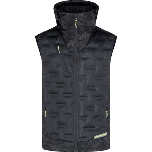 【ポイント10倍】France Textile社 NORTHWAYS ワークダウンベスト ブラック Sサイズ 1104-BL-S 【DIY 工具 TRUSCO トラスコ 】【おしゃれ おすすめ】[CB99]