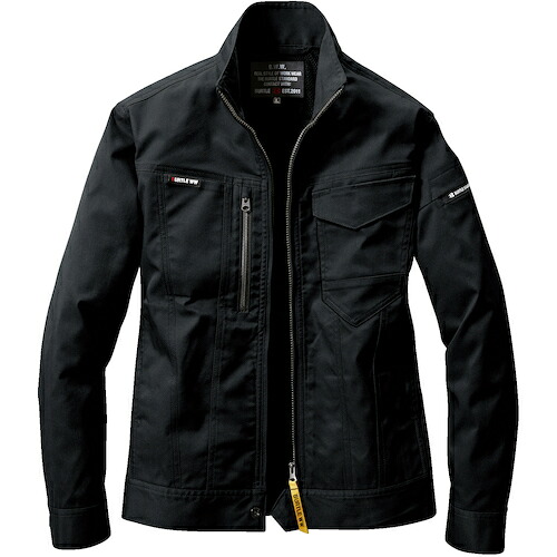 【ポイント10倍】(株)バートル BURTLE ジャケット(ユニセックス) 6201-35-S ブラック 6201-35-S 【DIY 工具 TRUSCO トラスコ 】【おしゃれ おすすめ】[CB99]