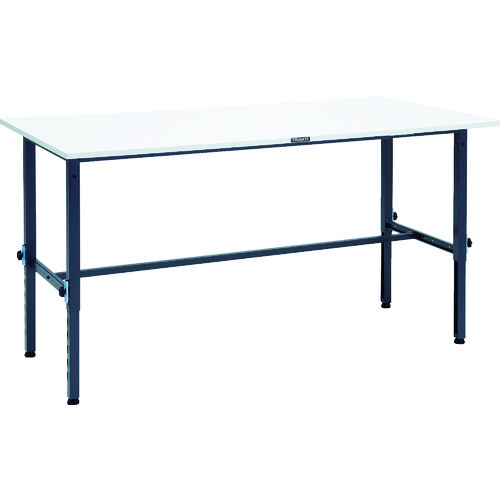 【ポイント10倍】トラスコ中山(株) TRUSCO 軽荷重作業台高さ調節式(150kg)AEM型 1800X900XH650～950 基本タイプ ダークグレー色 AEM-1809_DG 【DIY 工具 TRUSCO トラスコ 】【おしゃれ おすすめ】[CB99]｜買援隊