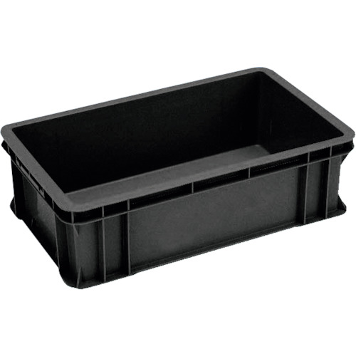 【ポイント10倍】岐阜プラスチック工業(株) RISU RBE型導電性コンテナ 346571 コンテナーRB-41-2ブラック RBE412 【DIY 工具 TRUSCO トラスコ 】【おしゃれ おすすめ】[CB99]