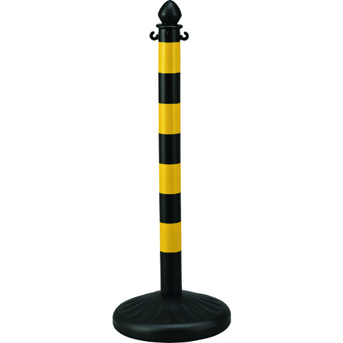 【ポイント10倍】緑十字 チェーンスタンド ポール:黄反射/黒 ベース:黒 PSW-HTR 高さ:985mm 注水ベースタイプ ポリエチレン 141021 【DIY 工具 TRUSCO トラスコ 】【おしゃれ おすすめ】[CB99]