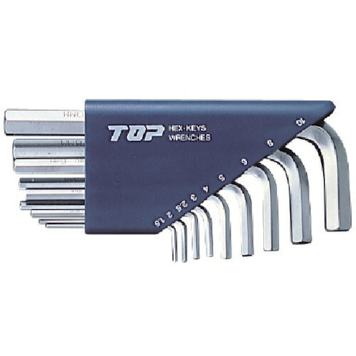 【ポイント10倍】トップ工業(株) TOP 六角棒レンチスタンダードタイプセット 9本組 HES-9000 【DIY 工具 TRUSCO トラスコ 】【おしゃれ おすすめ】[CB99]