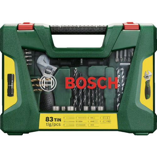 【ポイント10倍】ボッシュ アクセサリーセット83本 V83 【DIY 工具 TRUSCO トラスコ 】【おしゃれ おすすめ】[CB99]