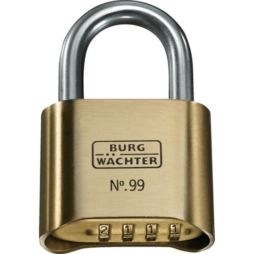 【ポイント10倍】BURG WAECHTER社 ブルク ヴェヒター ダイヤル式南京錠 No.99 99Ni50SB 37661 【DIY 工具 TRUSCO トラスコ 】【おしゃれ おすすめ】[CB99]