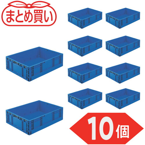 【ポイント10倍】トラスコ中山(株) TRUSCO オリコン TPO型 折りたたみコンテナ TP規格 53L ダークブルー 10個 TPO-462-DB-10P 【DIY 工具 TRUSCO トラスコ 】【おしゃれ おすすめ】[CB99] 43,727円