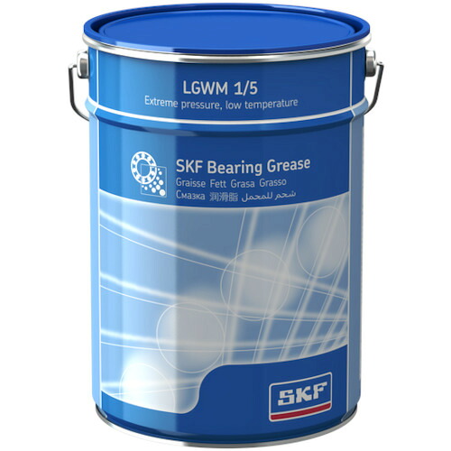 【ポイント10倍】日本エスケイエフ(株) SKF 軸受グリース 極圧・低温用 LGWM 1 (5kg缶入り) LGWM_1/5 【DIY 工具 TRUSCO トラスコ 】【おしゃれ おすすめ】[CB99]