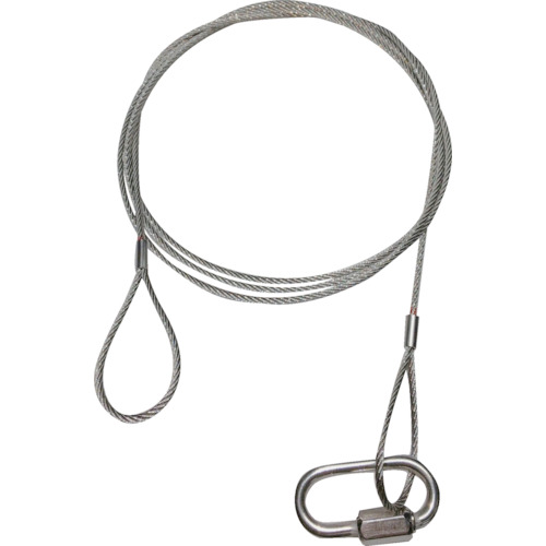 【ポイント10倍】共成 落下防止ステンレスワイヤー線径2.5mm(10本セット)1050L 2.5-1050 【DIY 工具 TRUSCO トラスコ 】【おしゃれ おすすめ】[CB99]