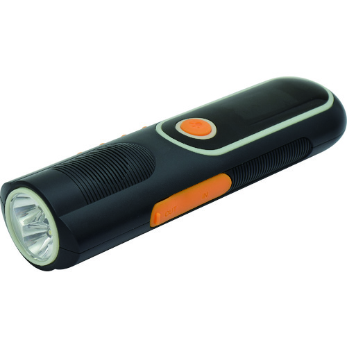 【ポイント10倍】日動工業(株) NICHIDO 自家発電LEDライト 手回し充電タイプ ラジオ付 LEH-05W-PG 【DIY 工具 TRUSCO トラスコ 】【おしゃれ おすすめ】[CB99]