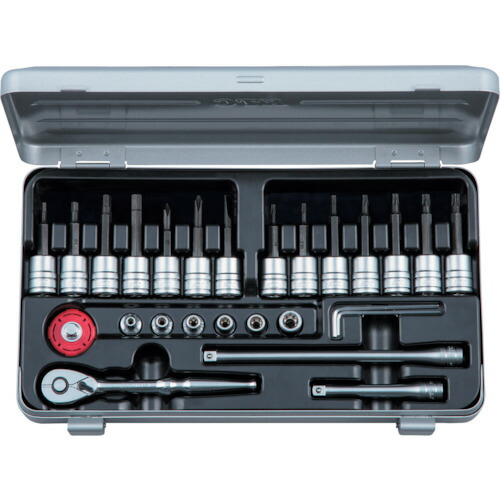 【ポイント10倍】京都機械工具(株) KTC 6.3sq.T型トルクス・E型トルクスヘキサゴンビットソケットレンチセット TBT226TH 【DIY 工具 TRUSCO トラスコ 】【おしゃれ おすすめ】[CB99]