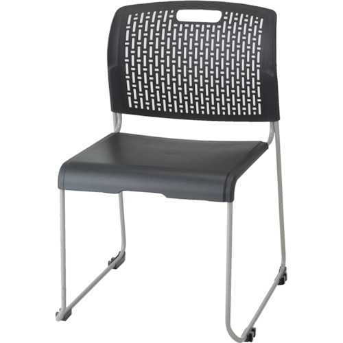 【ポイント10倍】(株)ノア NOAH ミーティングチェア YOK ブラック YOK1738BK 【DIY 工具 TRUSCO トラスコ 】【おしゃれ おすすめ】[CB99]