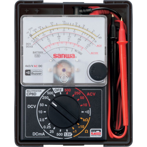 【ポイント10倍】三和電気計器(株) SANWA アナログテスター CP8D 【DIY 工具 TRUSCO トラスコ 】【おしゃれ おすすめ】[CB99]