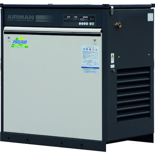 【ポイント10倍】北越 スクリューコンプレッサ ドライヤ付 屋外仕様 7.5KW 50Hz SMS8ESD-5C 【DIY 工具 TRUSCO トラスコ 】【おしゃれ おすすめ】[CB99]