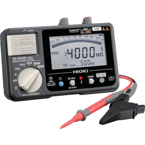 【ポイント10倍】日置電機(株) HIOKI 絶縁抵抗計 IR4052-50 IR4052-50 【DIY 工具 TRUSCO トラスコ 】【おしゃれ おすすめ】[CB99]｜買援隊