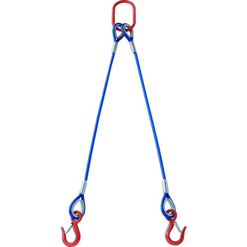 在庫処分セール 楽天市場 ポイント10倍 トラスコ中山 株 Trusco 2本吊玉掛ワイヤーロープスリング カラー被覆付 アルミロックタイプ 青透明1 5m Twsp2p12s1 5 Diy 工具 Trusco トラスコ おしゃれ おすすめ Cb99 買援隊 数量限定 特売 Kaliaren Com