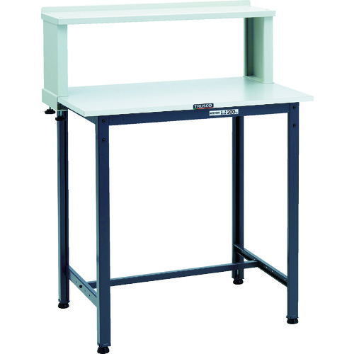 【ポイント10倍】トラスコ中山(株) TRUSCO 軽荷重立作業台(300kg)HAE型 900X600XH1204(全高) 上棚付 ダークグレー色 HRAE-0960YURB_DG 【DIY 工具 TRUSCO トラスコ 】【おしゃれ おすすめ】[CB99]