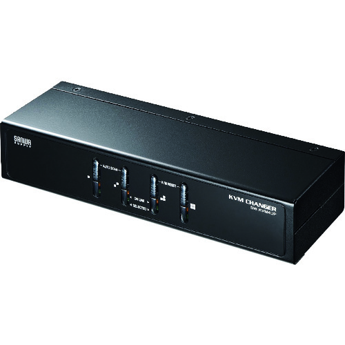 【ポイント10倍】サンワサプライ(株) SANWA PS/2・USB両対応パソコン自動切替器(4:1) SW-KVM4UP 【DIY 工具 TRUSCO トラスコ 】【おしゃれ おすすめ】[CB99]