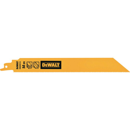 【ポイント10倍】スタンレーブラック・アンド・デッカー DEWALT レシプロソーブレード・セーバーソーブレード・レシプロソー替刃・セーバーソー替刃 セーバーソーブレード14山x225mm(5枚) DWAR9114-JP 【DIY 工具 TRUSCO トラスコ 】【おしゃれ おすすめ】[CB99]