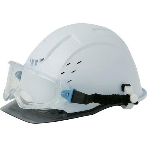 【ポイント10倍】ミドリ安全 ゴーグル型 保護メガネ ヘルメット取付式 VG-501F SPG VG-501F-SPG 【DIY 工具 TRUSCO トラスコ 】【おしゃれ おすすめ】[CB99]