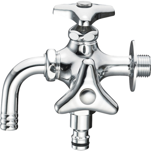 【ポイント10倍】SANEI 散水用二口横水栓 F126K-13 【DIY 工具 TRUSCO トラスコ 】【おしゃれ おすすめ】[CB99]
