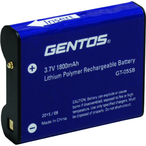 【ポイント10倍】ジェントス(株) GENTOS ヘッドライト専用充電池05SB GT-05SB 【DIY 工具 TRUSCO トラスコ 】【おしゃれ おすすめ】[CB99]