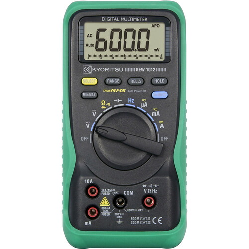 【ポイント10倍】共立電気計器(株) KYORITSU 1012 デジタルマルチメータ(RMS) KEW1012 【DIY 工具 TRUSCO トラスコ 】【おしゃれ おすすめ】[CB99]