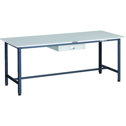 【ポイント10倍】トラスコ中山(株) TRUSCO 軽荷重作業台(300kg)AE型 1800X750XH740 薄型1段引出し付 ダークグレー色 RAE-1800UDC1_DG 【DIY 工具 TRUSCO トラスコ 】【おしゃれ おすすめ】[CB99]