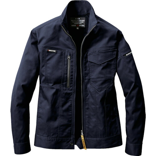 【ポイント10倍】(株)バートル BURTLE ジャケット 6201-3-L ネイビー 6201-03-L 【DIY 工具 TRUSCO トラスコ 】【おしゃれ おすすめ】[CB99]