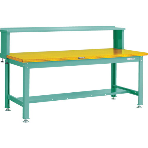 【ポイント10倍】トラスコ中山(株) TRUSCO 中荷重作業台(2000kg)DW型 1200X750XH1044(全高) 上棚付 グリーン色 DW-1200YURB 【DIY 工具 TRUSCO トラスコ 】【おしゃれ おすすめ】[CB99]｜買援隊