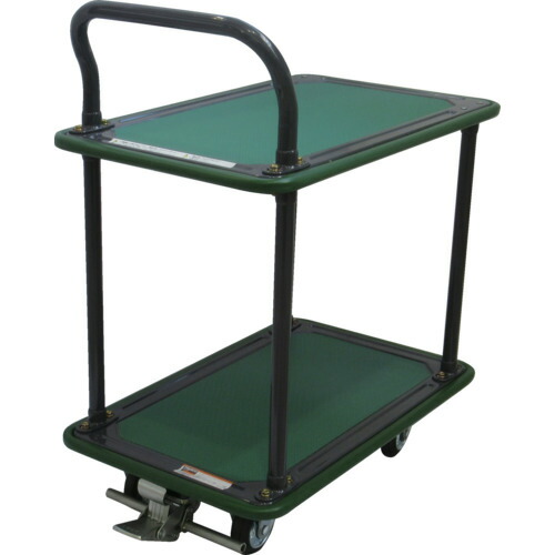 【ポイント10倍】トラスコ中山(株) TRUSCO ハイグレード運搬車 2段片袖型 740X460 ストッパー付 104SEBN 【DIY 工具 TRUSCO トラスコ 】【おしゃれ おすすめ】[CB99]