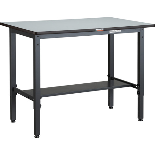 【ポイント10倍】トラスコ中山(株) TRUSCO 軽荷重作業台高さ調節式(250kg)AWM型 1200X750XH700～910 基本タイプ ダークグレー色 AWMR-1275 【DIY 工具 TRUSCO トラスコ 】【おしゃれ おすすめ】[CB99]｜買援隊