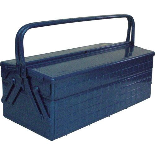 【ポイント10倍】トラスコ中山(株) TRUSCO 2段式工具箱 472X220X289 ブルー GL-470-B 【DIY 工具 TRUSCO トラスコ 】【おしゃれ おすすめ】[CB99]
