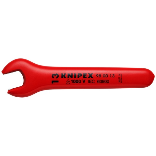 【ポイント10倍】KNIPEX 絶縁片口スパナ 13mm 9800-13 【DIY 工具 TRUSCO トラスコ 】【おしゃれ おすすめ】[CB99]