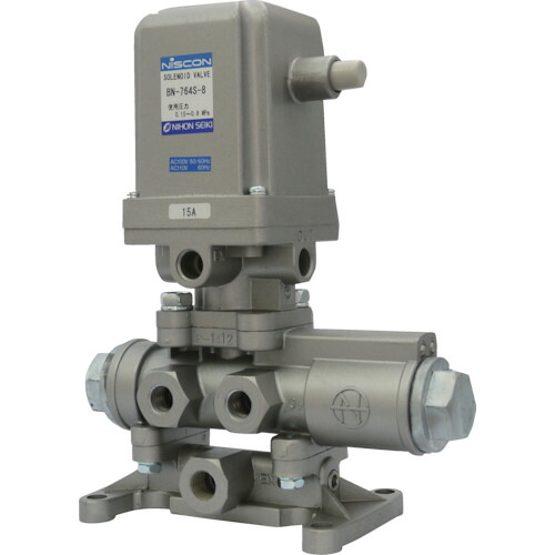 【ポイント10倍】日本精器 4方向電磁弁 8A AC100V 76シリーズ BN-764S-8-E100 【DIY 工具 TRUSCO トラスコ 】【おしゃれ おすすめ】[CB99]｜買援隊