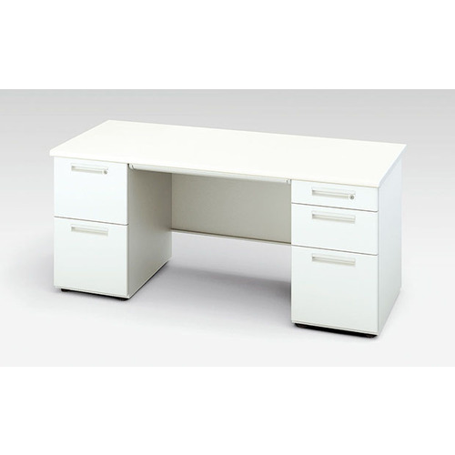 【ポイント10倍】(株)ナイキ NAIKI 両袖デスク 1600&times;700&times;700 XED167BA-WH 【DIY 工具 TRUSCO トラスコ 】【おしゃれ おすすめ】[CB99]｜買援隊