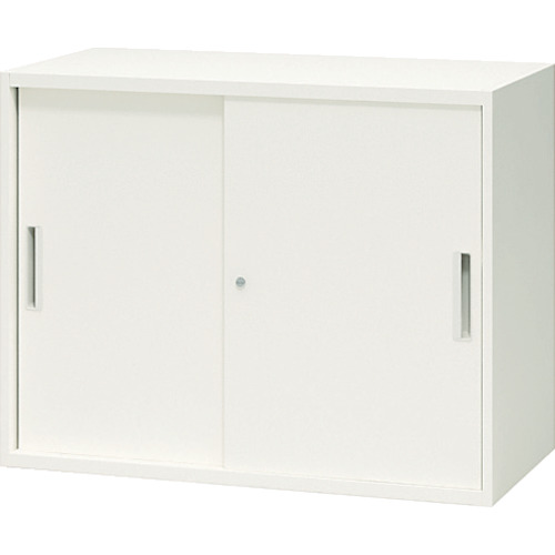 【ポイント10倍】(株)ナイキ NAIKI 収納庫 CW型 スチール引違い書庫(2枚扉) 899&times;450&times;700 CW-0907H-WW 【DIY 工具 TRUSCO トラスコ 】【おしゃれ おすすめ】[CB99]｜買援隊