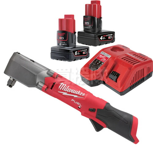 ミルウォーキーツール・ジャパン合同会社 milwaukee M12 FUEL 1/2インチ 300Nmアングルインパクトレンチ(本体) M12_FRAIWF12-0_JP ＆M12 4.0Ah＆6.0Ah FCスタートキット M12-18_NRG-642_JP バッテリーと充電器セット 【電動工具 充電式 】【おしゃれ おすすめ】[CB99]